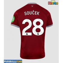 West Ham United Tomas Soucek #28 Heimtrikot 2025-26 Kurzarm